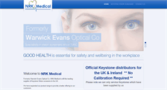 Desktop Screenshot of nrkmedical.com